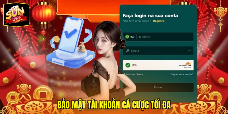 Bảo mật tài khoản cá cược tối đa